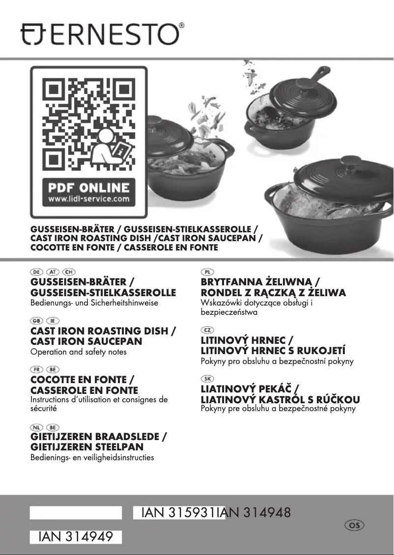 Imagen de la primera página del manual del dispositivo IAN 285568