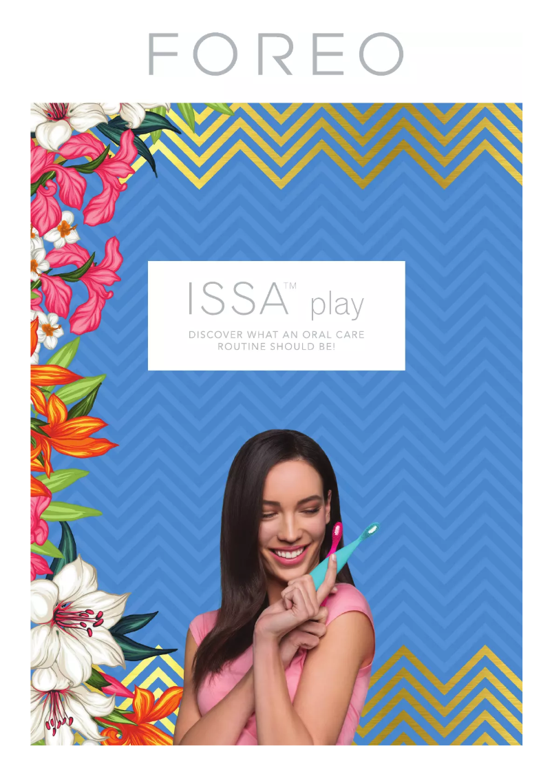 Imagen de la primera página del manual del dispositivo ISSA play