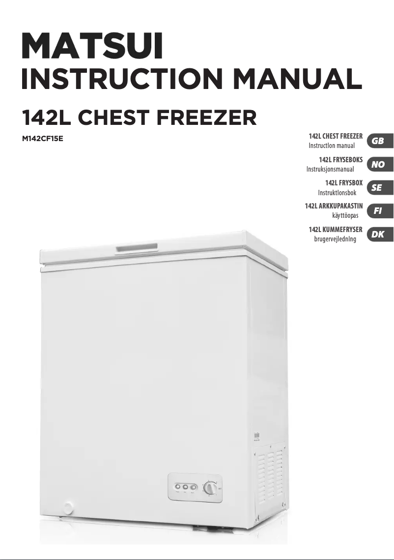 Imagen de la primera página del manual del dispositivo M142CF15E