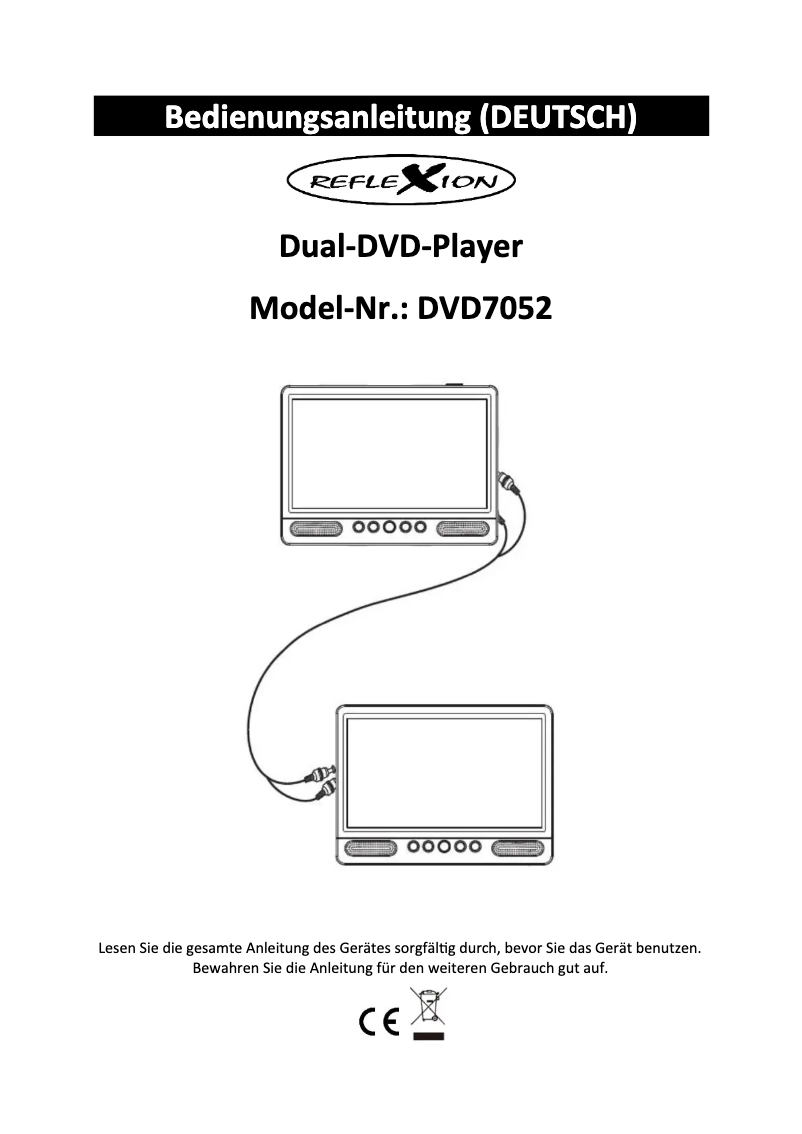 Página nº 1 - Manual de usuario Reflexion DVD7052