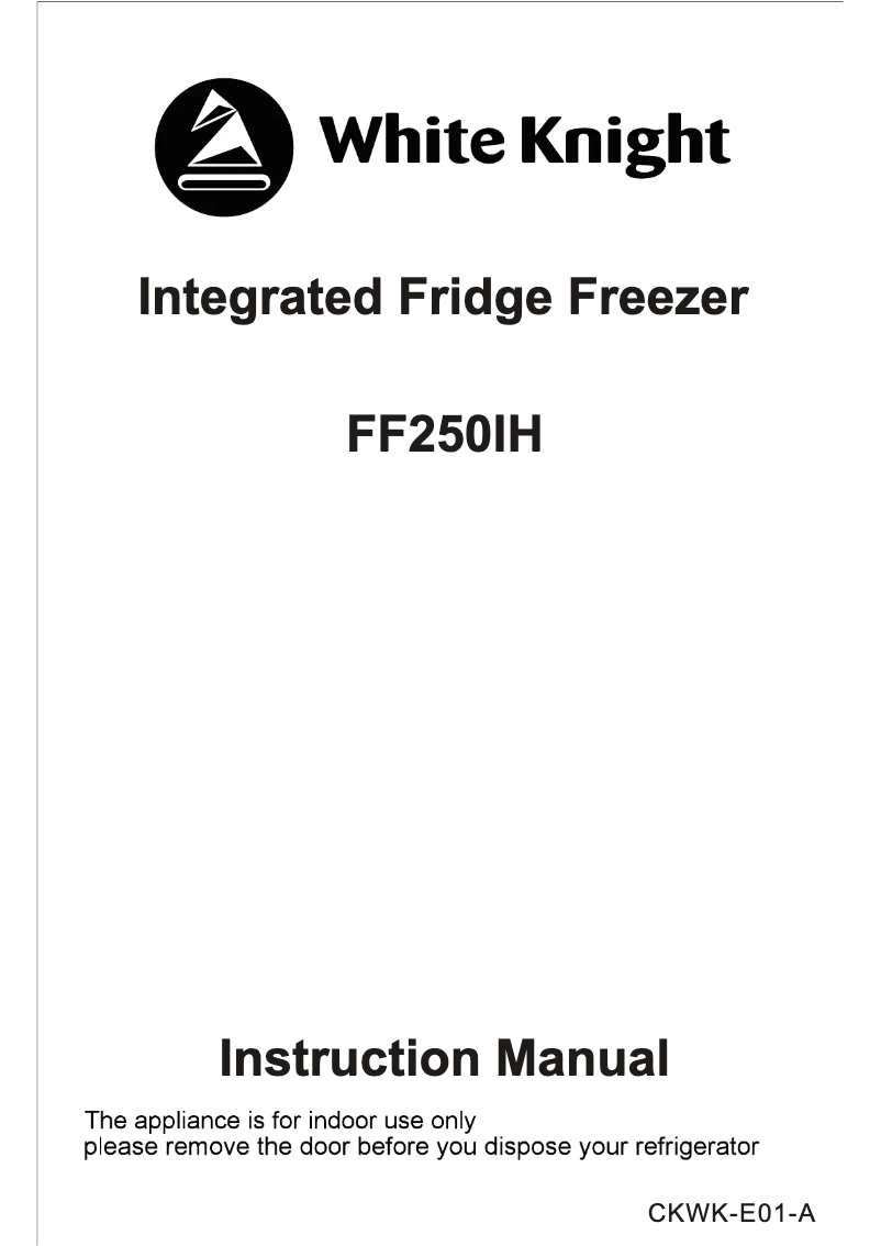 Imagen de la primera página del manual del dispositivo FF250IH