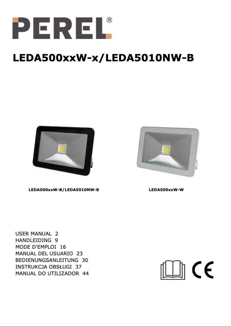 Página 1 del manual Manual de usuario Perel LEDA5002NW-B