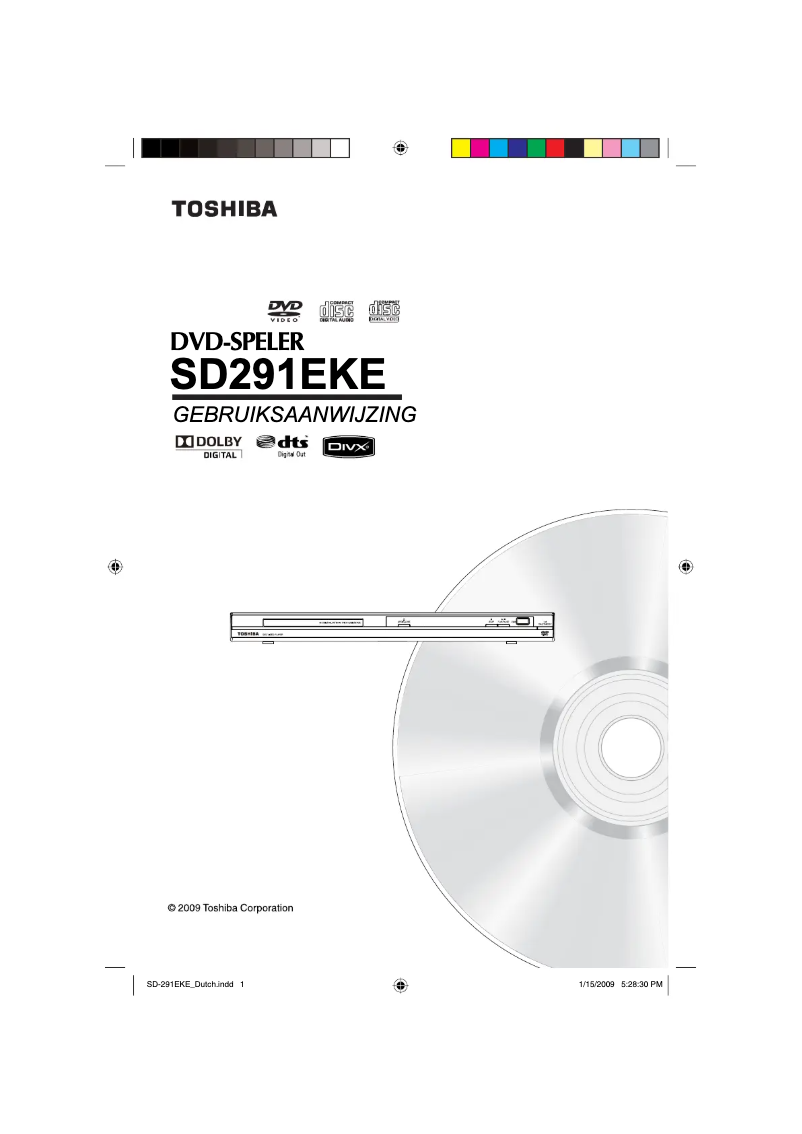 Página 1 del manual Manual de usuario Toshiba SD291