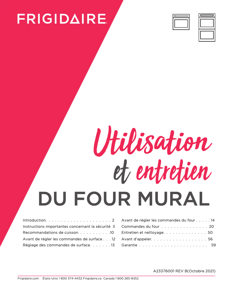 Imagen de la primera página del manual del dispositivo GCWD2767AF