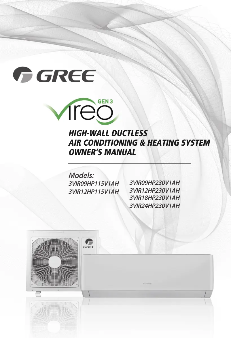 Imagen de la primera página del manual del dispositivo 3VIR24HP230V1AH