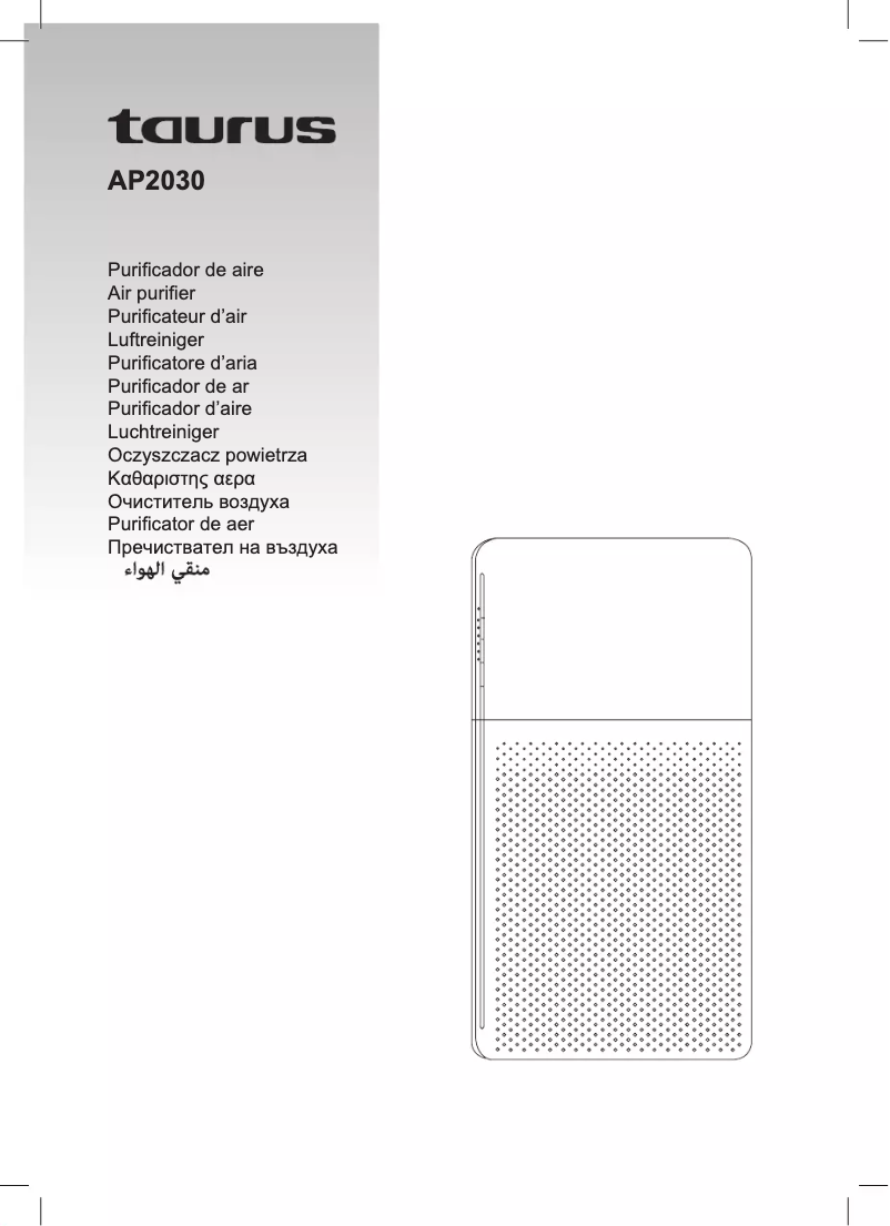 Página 1 del manual Manual de usuario Taurus AP2030