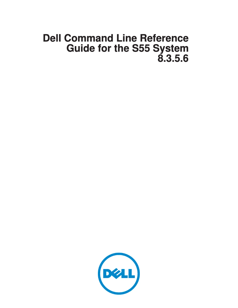 Página 1 del manual Manual de usuario Dell Force10 S55T