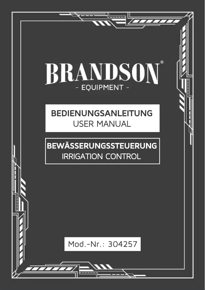 Página 1 del manual Manual de usuario Brandson 304257