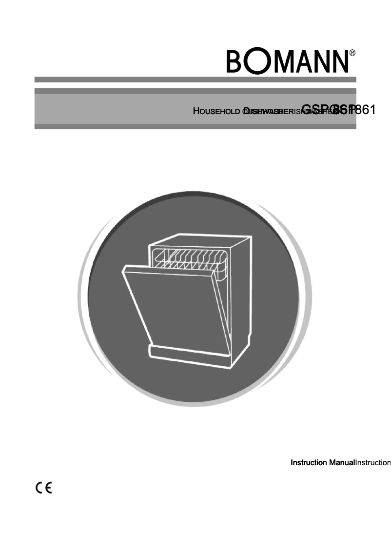 Imagen de la primera página del manual del dispositivo GSP 861