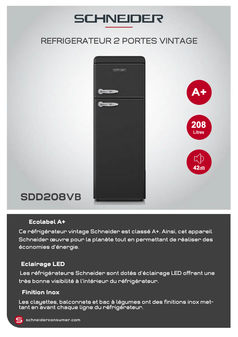 Imagen de la primera página del manual del dispositivo SDD208VB