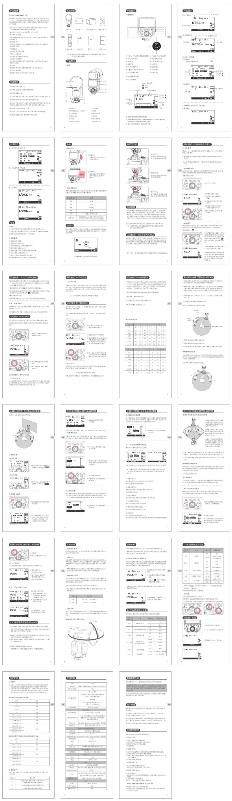 Imagen de la primera página del manual del dispositivo Z1-N