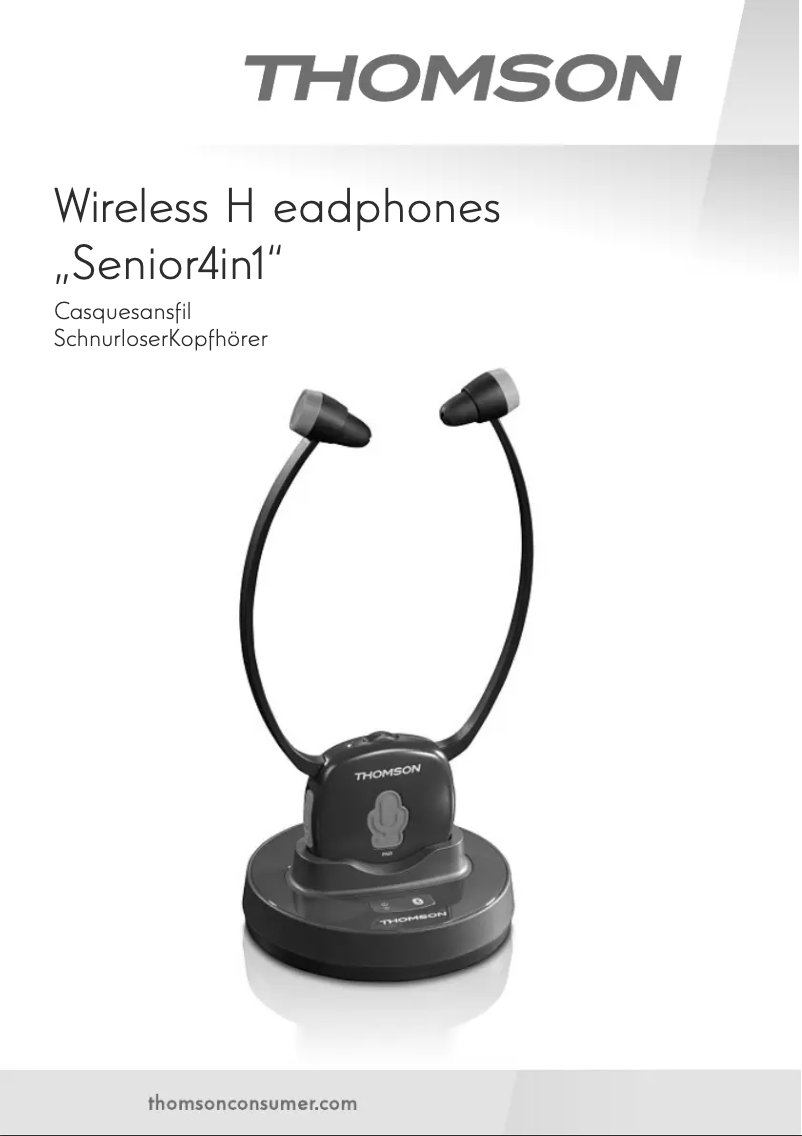 Imagen de la primera página del manual del dispositivo WHP6309BT