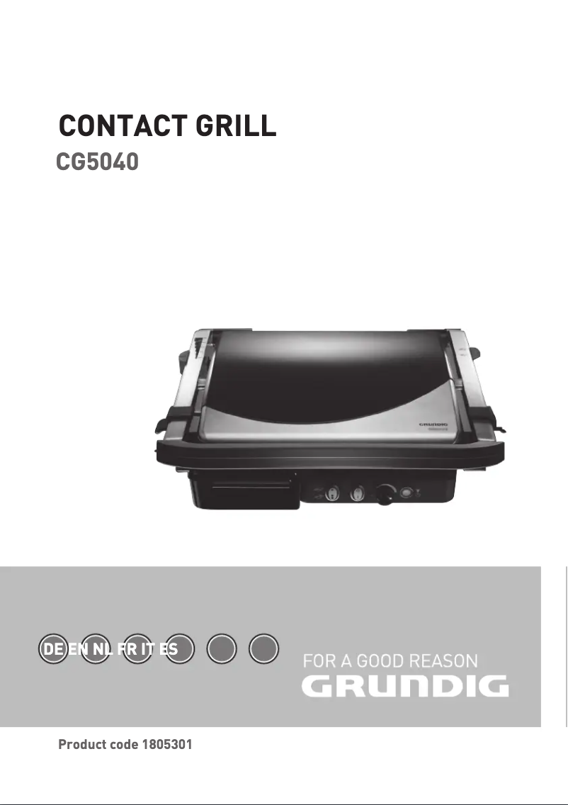 Imagen de la primera página del manual del dispositivo CG 5040