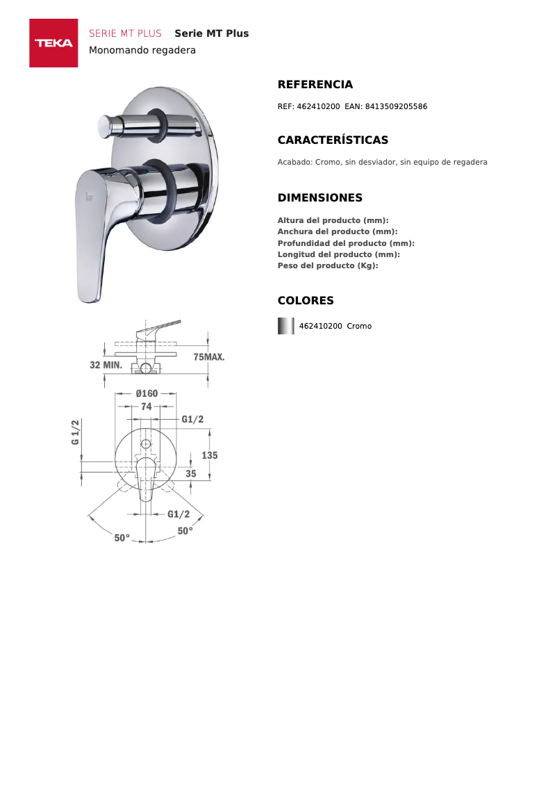 Imagen de la primera página del manual del dispositivo MT Plus