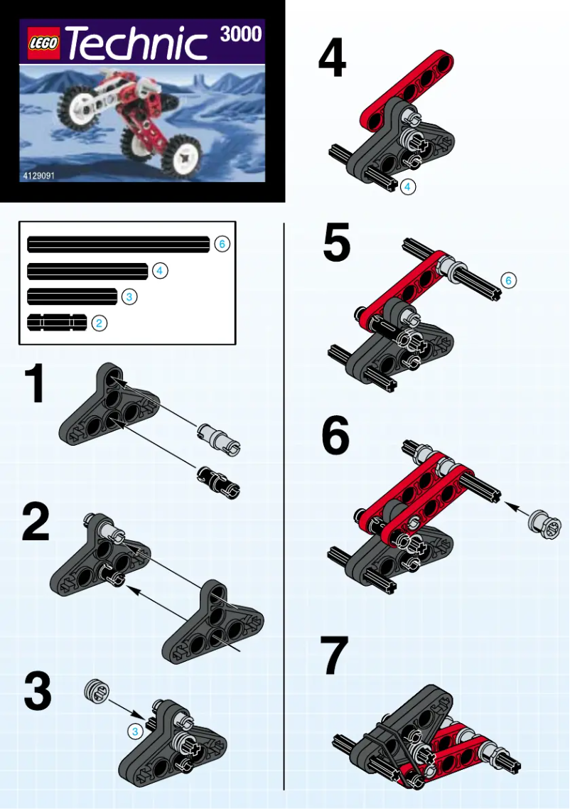 Página 1 del manual Manual de usuario Lego JUMPING TRIKE