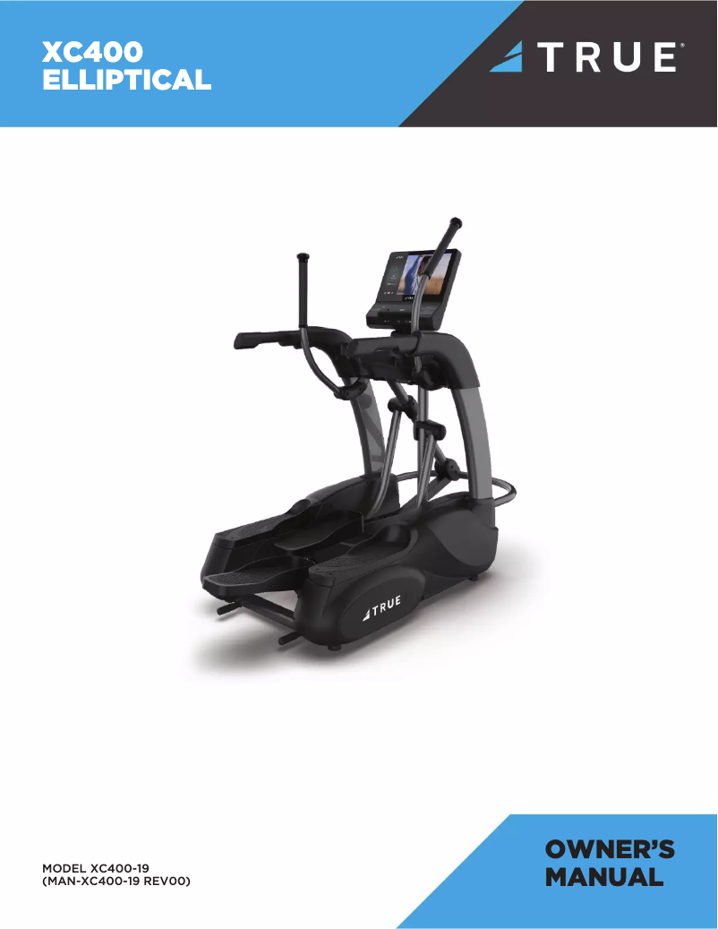 Página 1 del manual Manual de usuario True XC400
