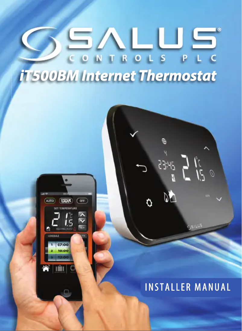 Imagen de la primera página del manual del dispositivo IT500BM