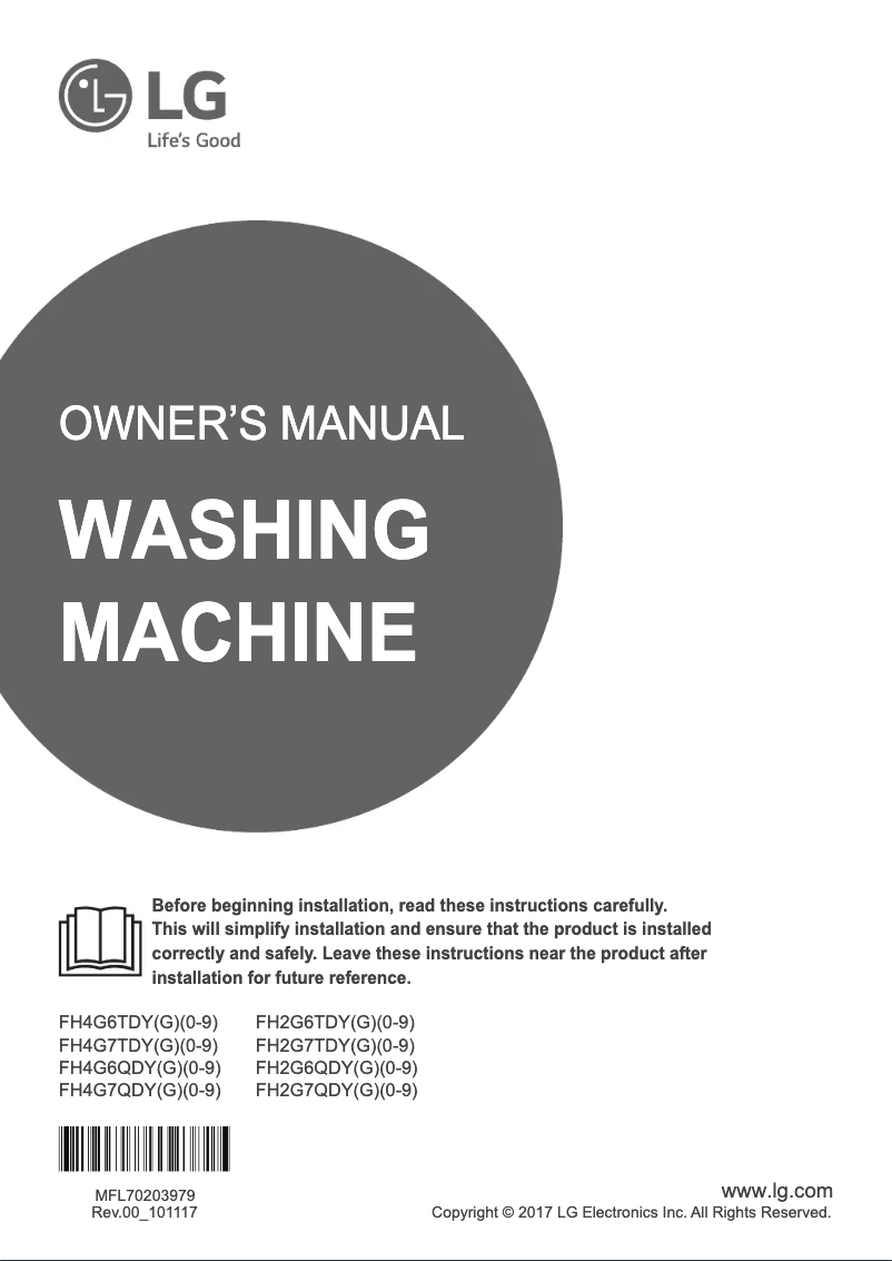 Imagen de la primera página del manual del dispositivo FH4G7TDY0