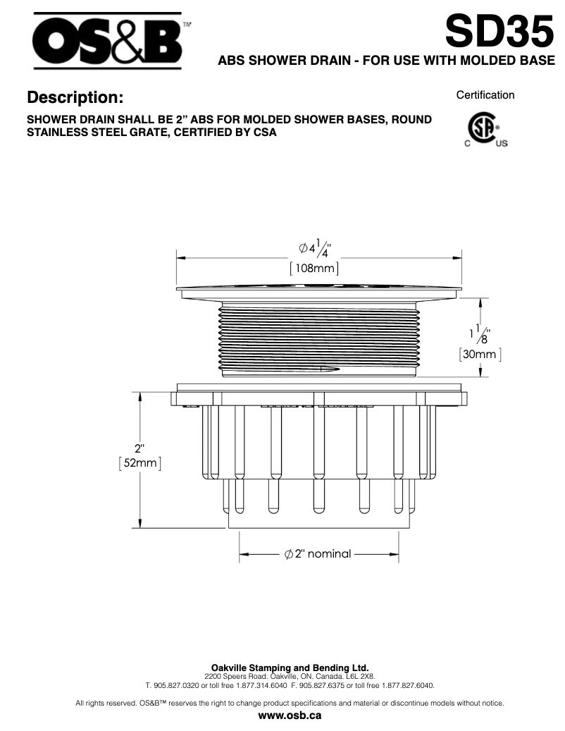 Imagen de la primera página del manual del dispositivo SD35