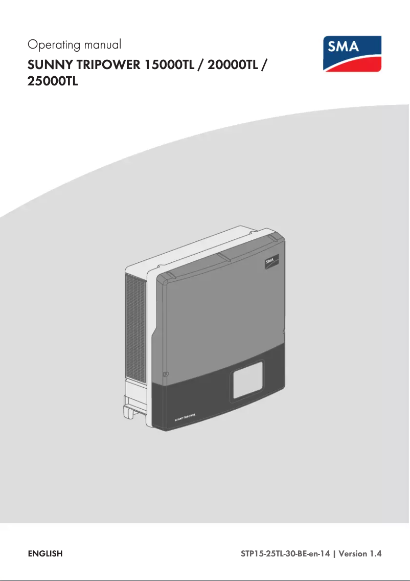 Página 1 del manual Manual de usuario SMA Sunny Tripower 15.000TL-30