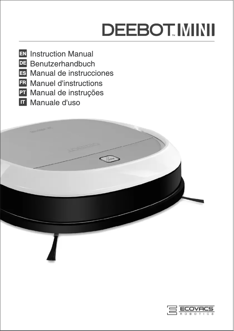 Página 1 del manual Manual de usuario ECOVACS DEEBOT MINI