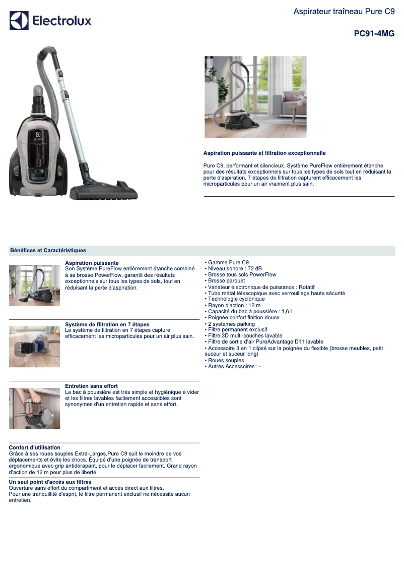 Imagen de la primera página del manual del dispositivo PC91-4MG