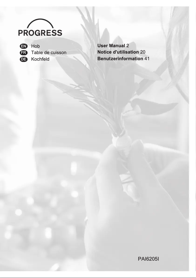 Página 1 del manual Manual de usuario Progress PAI6205I