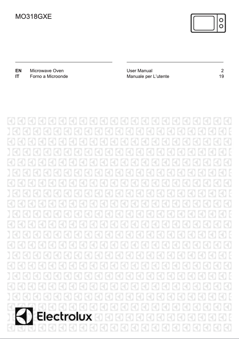 Imagen de la primera página del manual del dispositivo MO318GXE