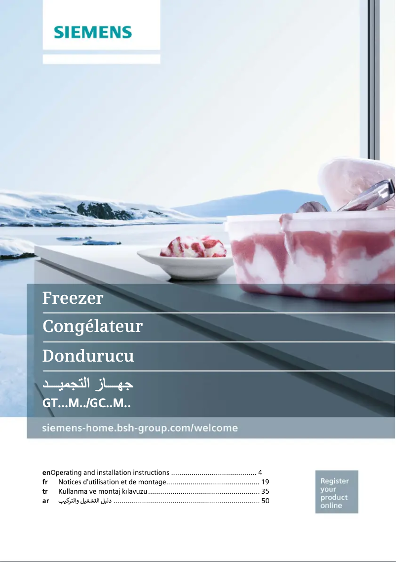 Página nº 1 - Manual de usuario Siemens GC24MAW22N