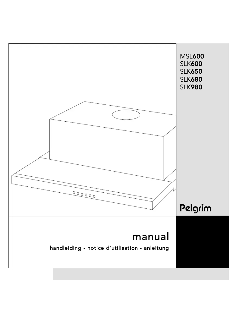 Imagen de la primera página del manual del dispositivo SLK650RVS
