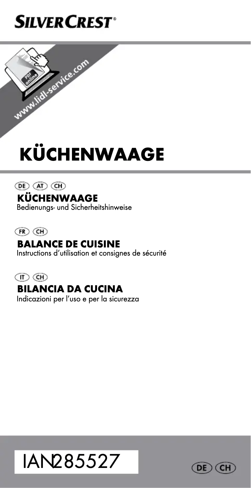 Página 1 del manual Manual de usuario SilverCrest HG04770