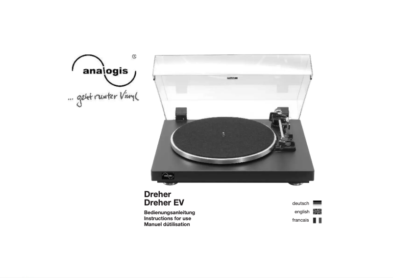 Imagen de la primera página del manual del dispositivo Dreher