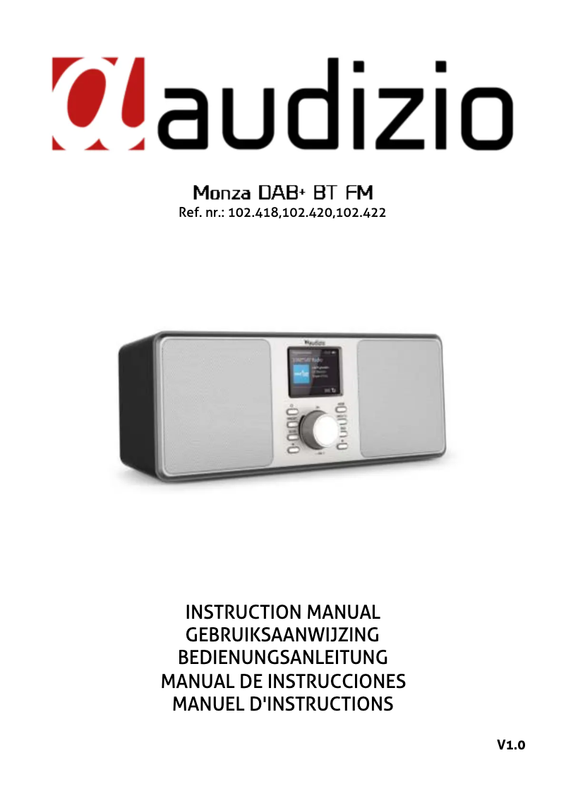 Imagen de la primera página del manual del dispositivo Ancona