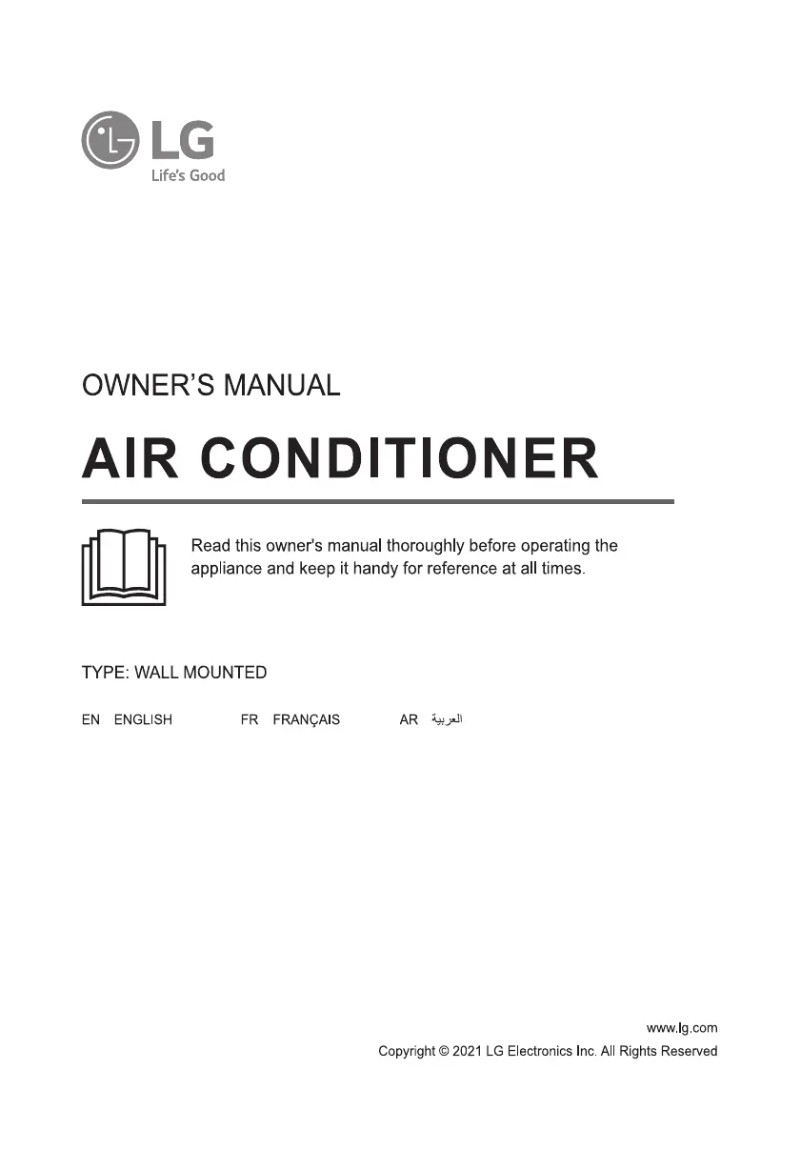 Página 1 del manual Manual de usuario LG IQA24K