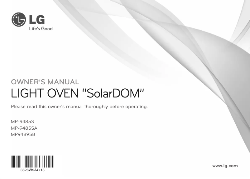 Imagen de la primera página del manual del dispositivo MP9489SB