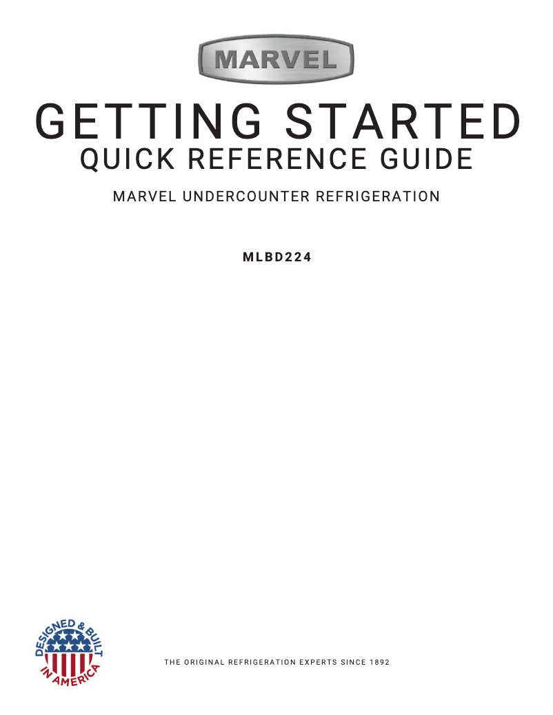 Imagen de la primera página del manual del dispositivo MLBD224IS01A