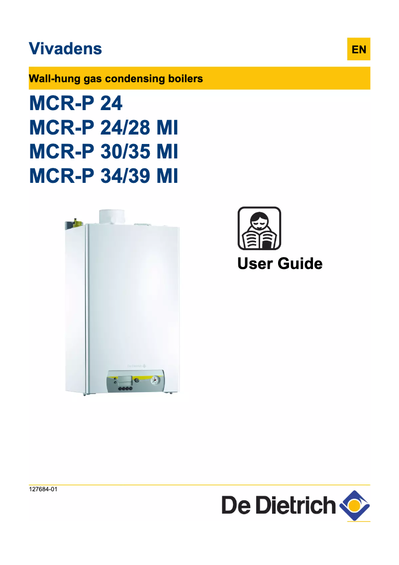 Imagen de la primera página del manual del dispositivo MCR-P 30/35 MI