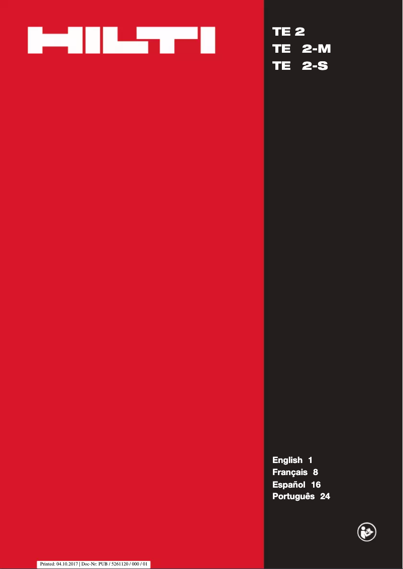 Página 1 del manual Manual de usuario Hilti HDI-P