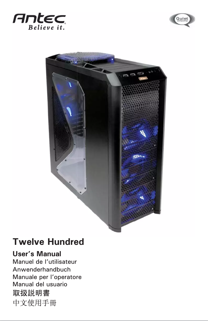 Imagen de la primera página del manual del dispositivo Twelve Hundred