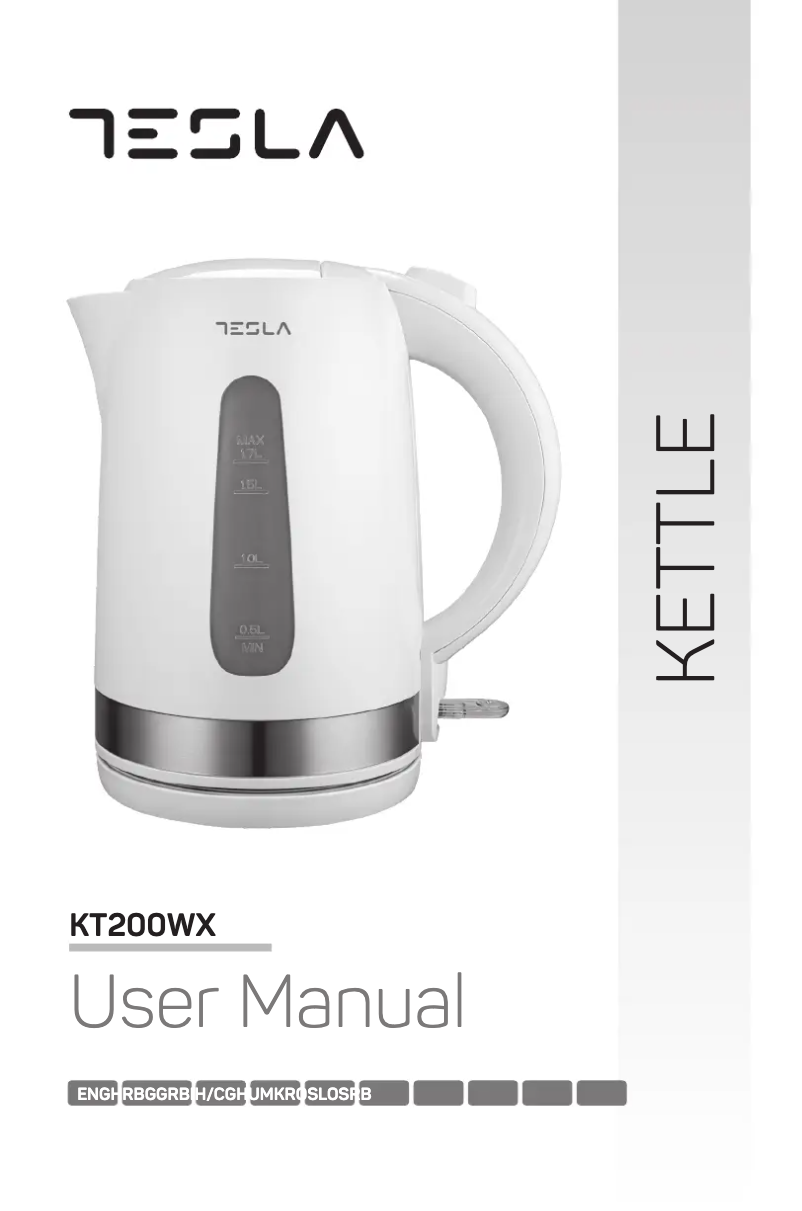 Imagen de la primera página del manual del dispositivo KT200WX