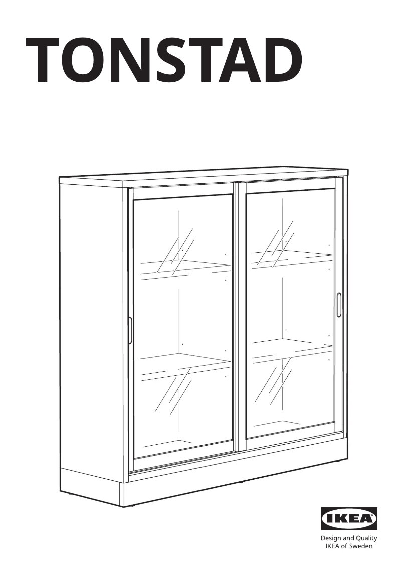 Imagen de la primera página del manual del dispositivo TONSTAD 004.892.79