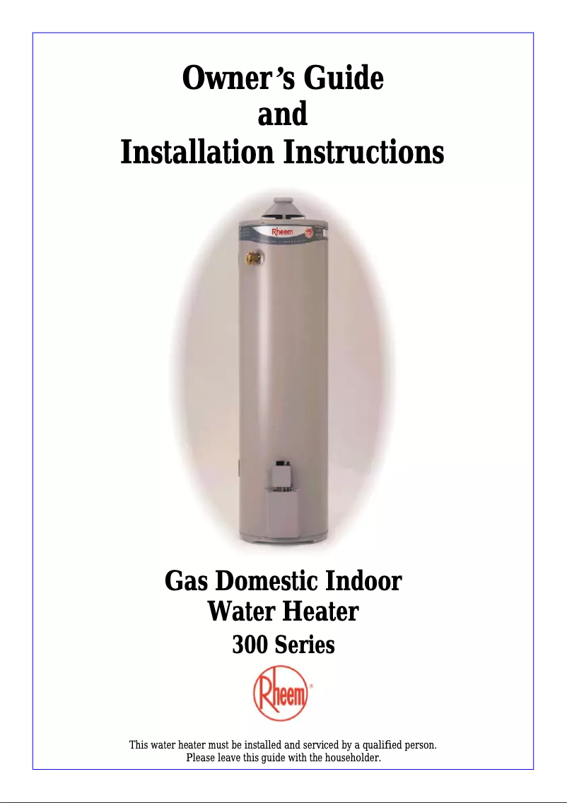 Imagen de la primera página del manual del dispositivo 300135