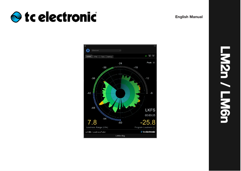 Página 1 del manual Manual de usuario TC Electronic LM1N