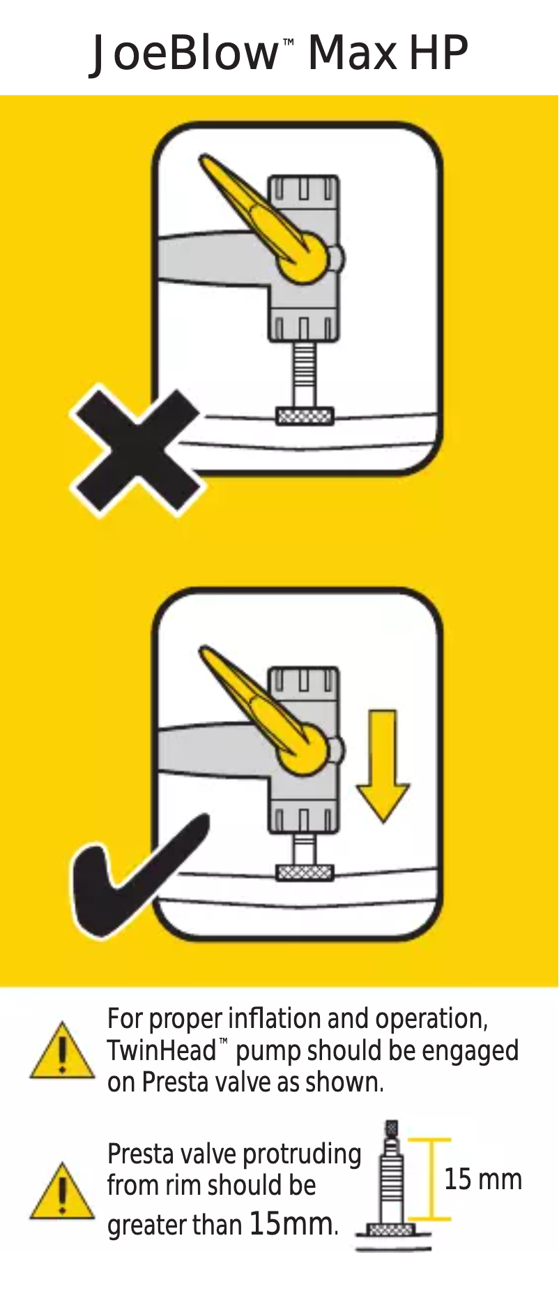 Página nº 1 - Manual de usuario Topeak JoeBlow Max HP