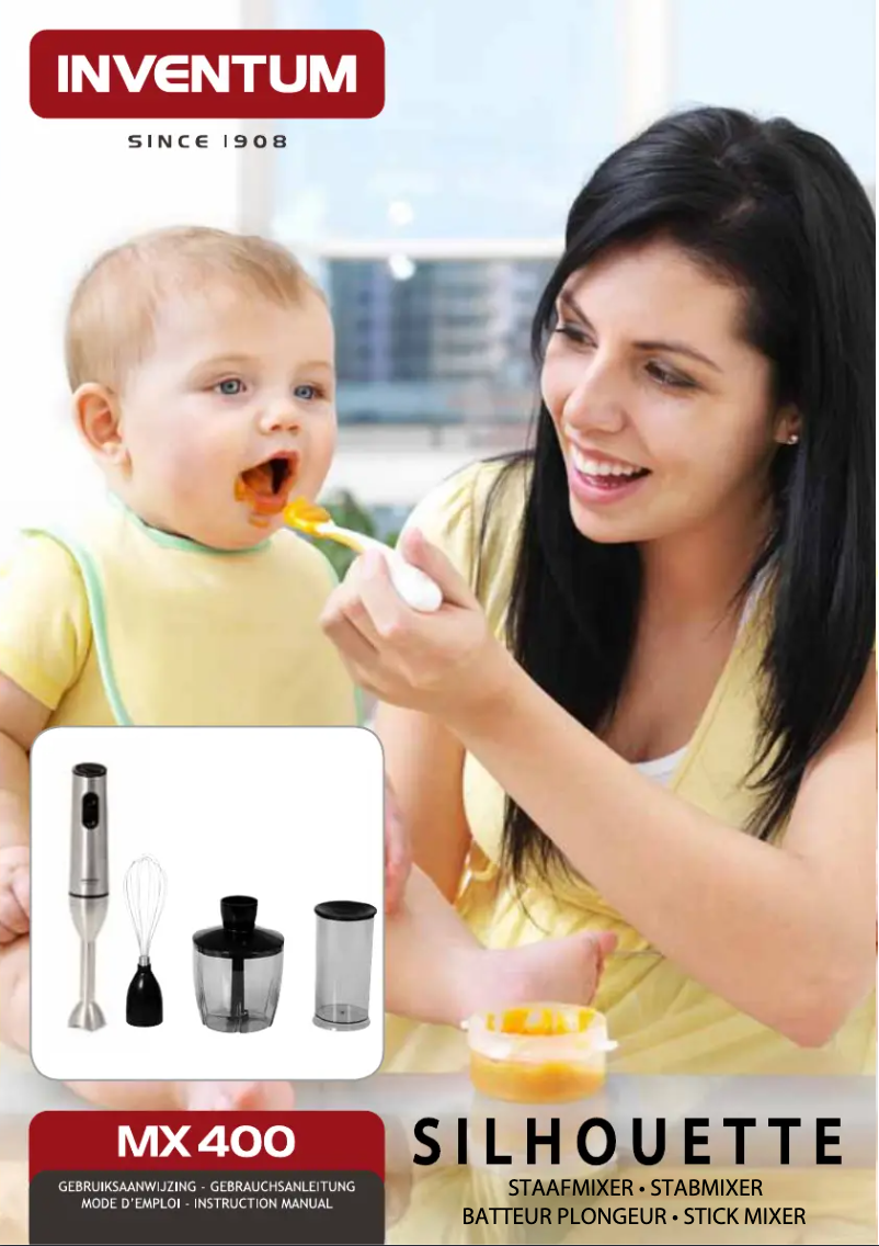 Página 1 del manual Manual de usuario Inventum MX400