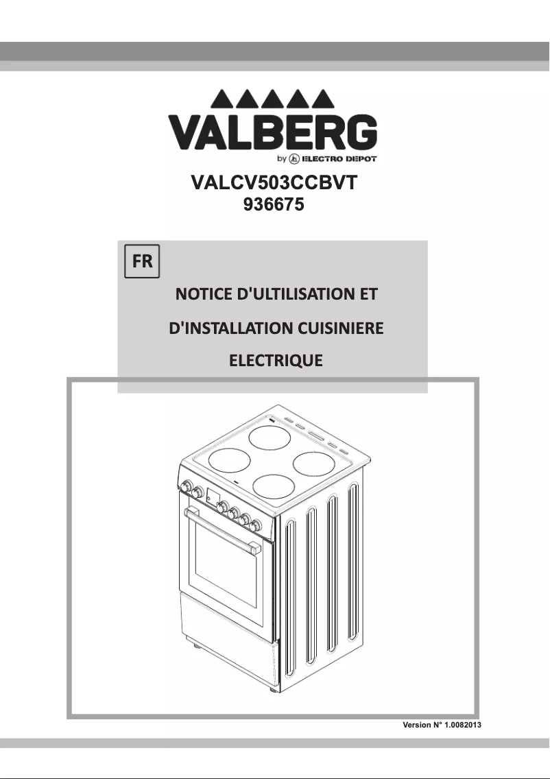 Página nº 1 - Manual de usuario Valberg VALCV503CCBVT