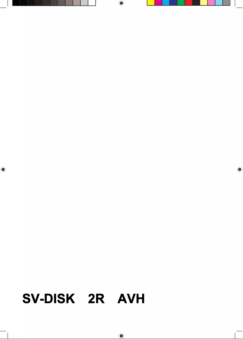 Imagen de la primera página del manual del dispositivo Sverigedisken 2R