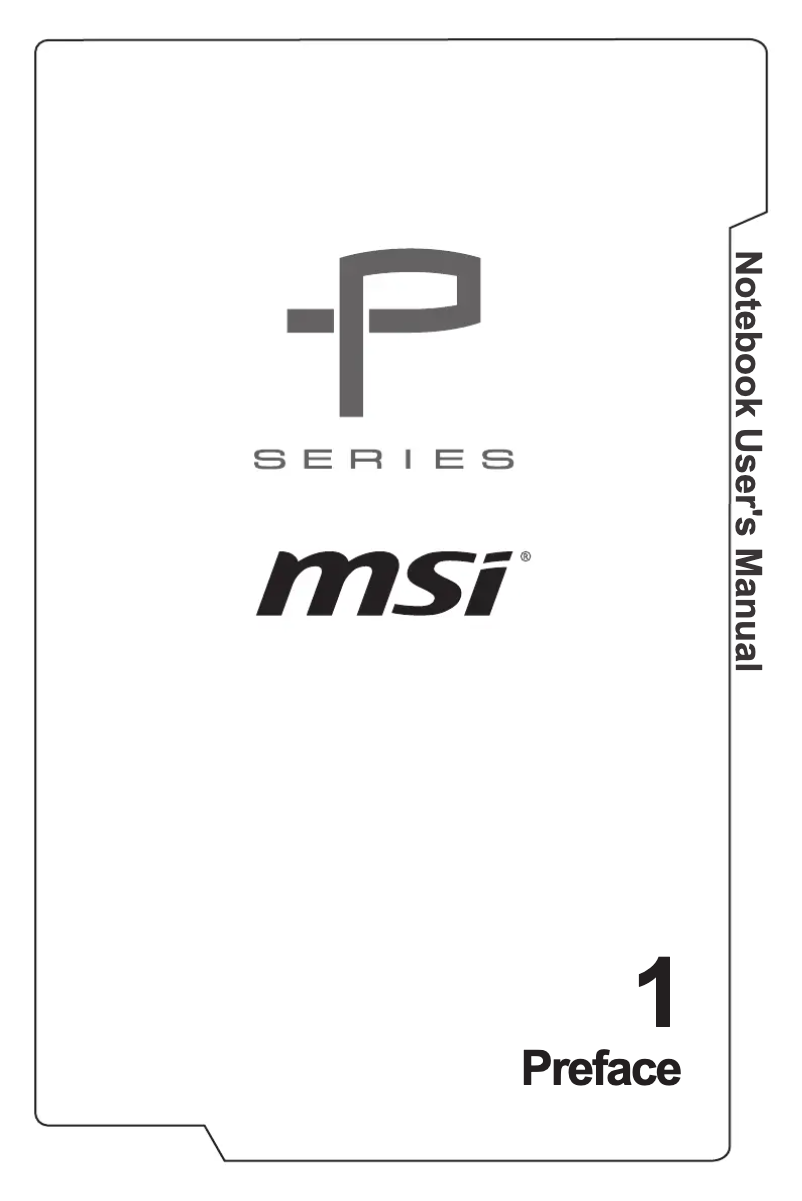 Página nº 1 - Manual de usuario MSI Prestige PE70