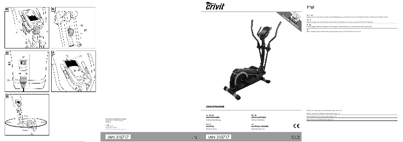 Imagen de la primera página del manual del dispositivo IAN 310717