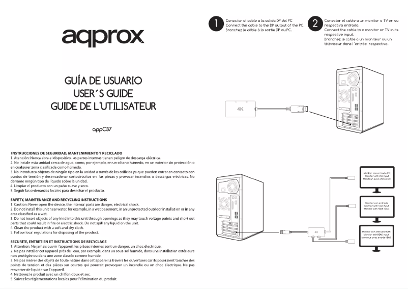 Imagen de la primera página del manual del dispositivo appC37